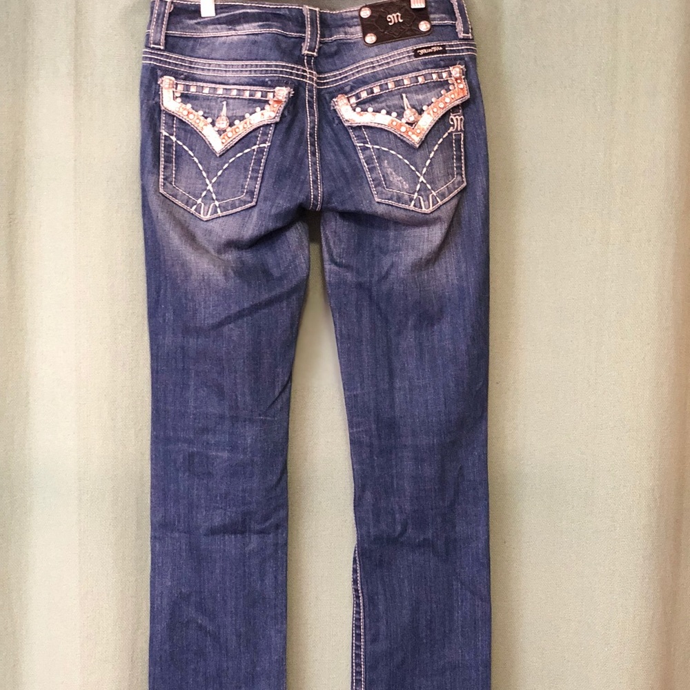 MissMe boot/straight denim